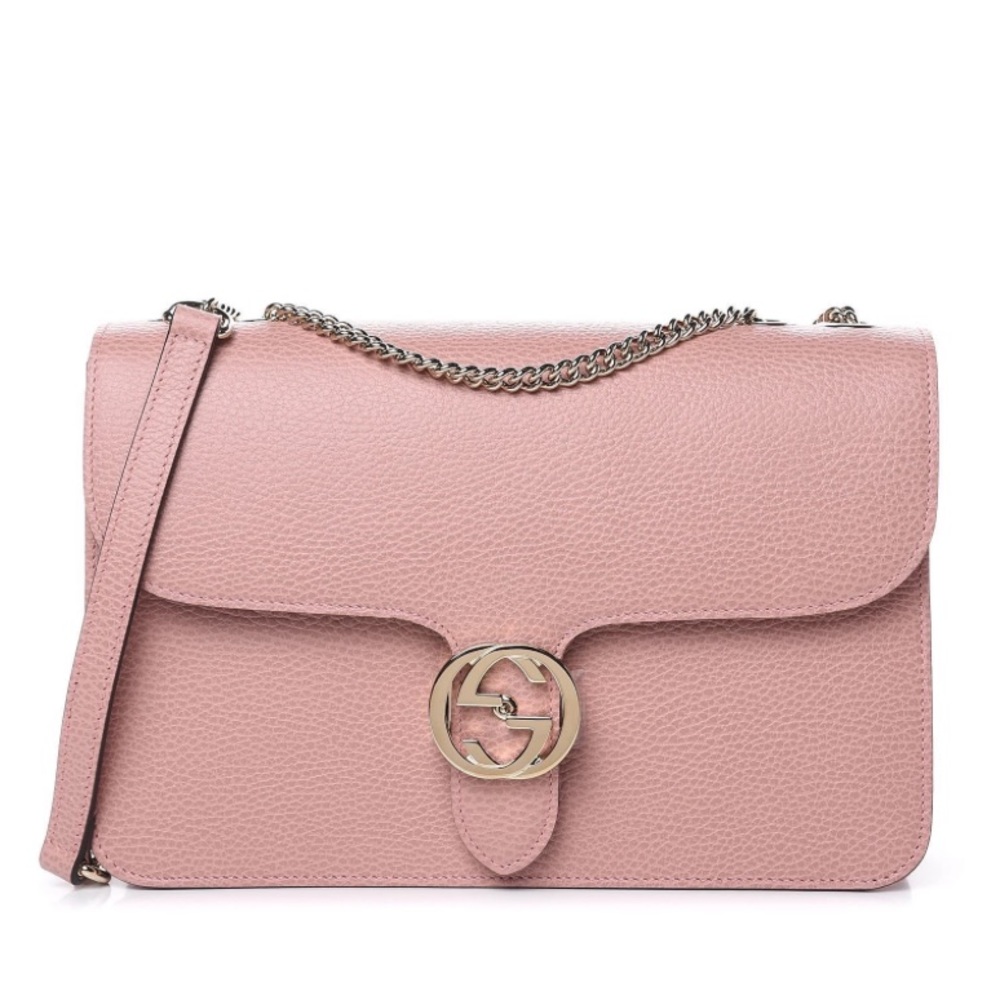 Gucci Interlocking G Calfskin Bag